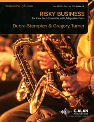 Risky Business Jazz Ensemble sheet music cover Thumbnail